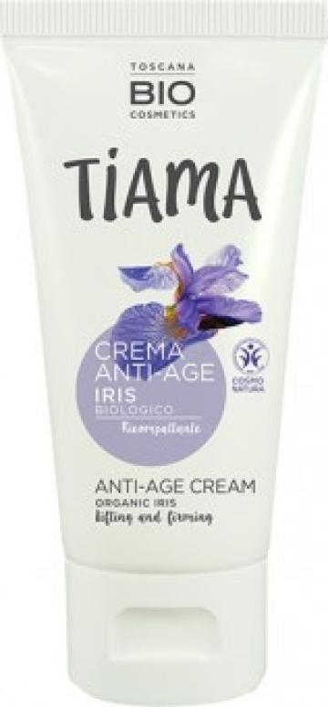 Crema anti-imbatranire bio cu iris 50ml Tiama