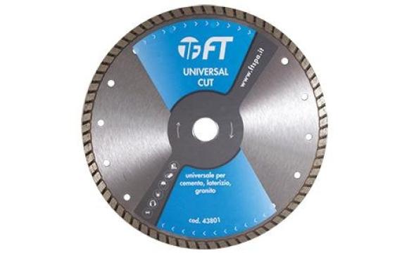 Disc diamantat sinterizat Universal Cut, diametru - 115 mm de la Fortza.ro Medias