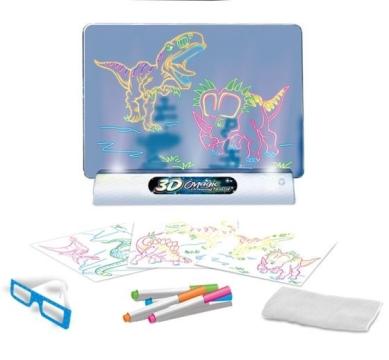 Jucarie Tabla magica cu desene 3D Magic Drawing Board de la Startreduceri Exclusive Online Srl - Magazin Online Pentru C