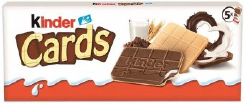 Napolitane Kinder Cards 128g