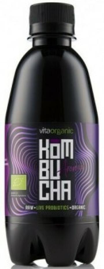 Bautura Kombucha cu aronia bio 330 ml Vita Organic de la Supermarket Pentru Tine Srl