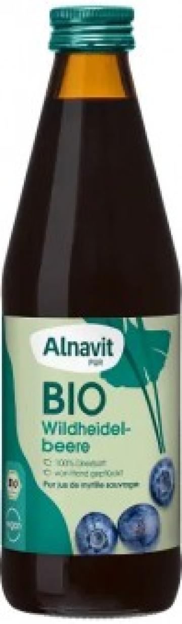 Suc de afine de padure bio 330ml Alnavit de la Supermarket Pentru Tine Srl