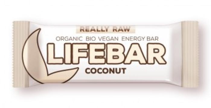 Baton cu cocos raw eco Lifebar 47g de la Supermarket Pentru Tine Srl