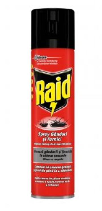 Spray gandaci si furnici Raid 400ml de la Supermarket Pentru Tine Srl