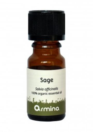 Ulei esential de salvie (salvia officinalis) bio 10ml Armina de la Supermarket Pentru Tine Srl