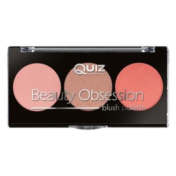 Paleta machiaj Beauty Obsession - Blush, Quiz Cosmetics, 9g de la M & L Comimpex Const SRL