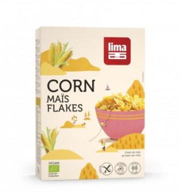 Fulgi de porumb eco 375 g Lima de la Supermarket Pentru Tine Srl