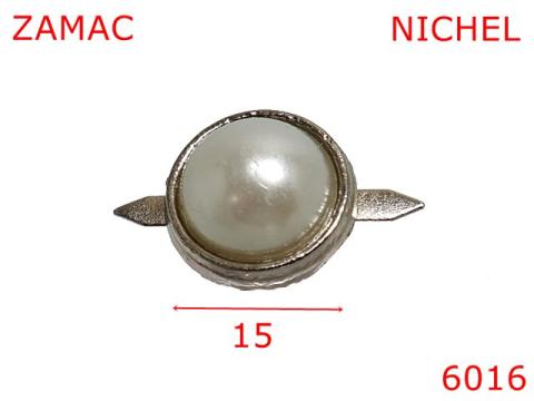 Ornament semisferic -15 mm zamac sidef 10A3 5116 de la Metalo Plast Niculae & Co S.n.c.