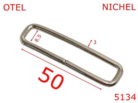 Inel rectangular ingust 50 mm otel 3 nichel 5134 de la Metalo Plast Niculae & Co S.n.c.