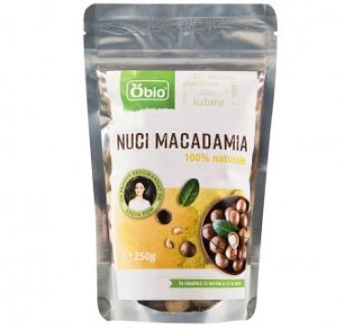 Nuci macadamia eco 250g Obio de la Supermarket Pentru Tine Srl