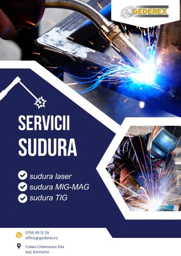 Servicii debitare, roluire, indoire si sudura otel, inox