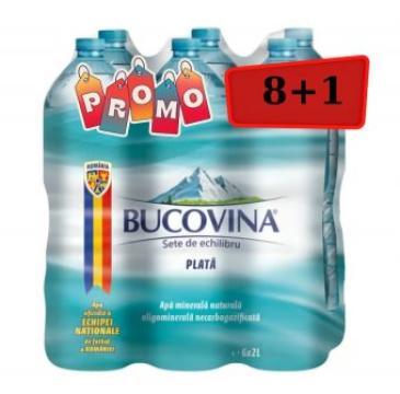 Apa plata Bucovina 8 bax 2l + 1bax 1,5litri