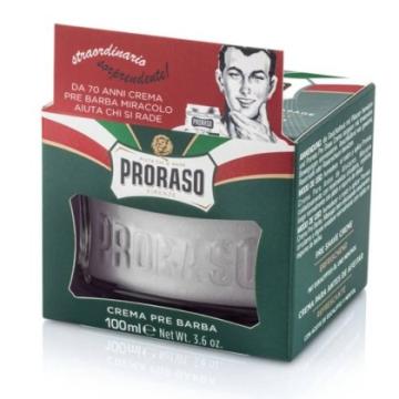 Crema ras Pre-Shave Proraso Green Line cu eucalipt si mentol de la Emporio Asselti Srl