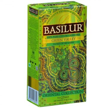 Ceai verde Ceylon Green Valley Oriental Collection Basilur de la KraftAdvertising Srl