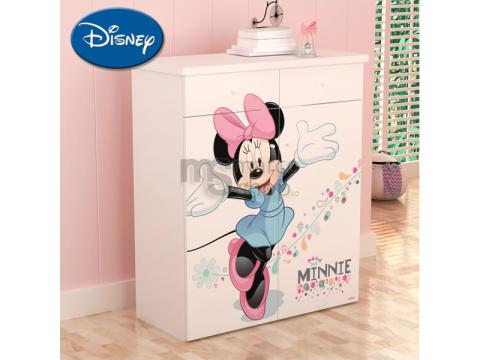 Comoda copii 2 usi 2 sertare Minnie stoc de la Marco Mobili Srl