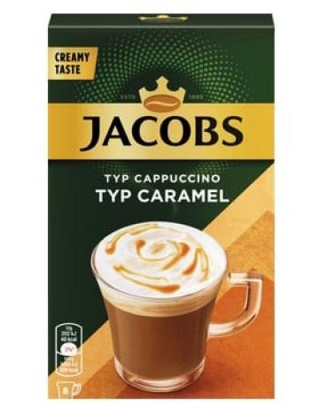 Cappuccino cu aroma de caramel plic Jacobs 8buc