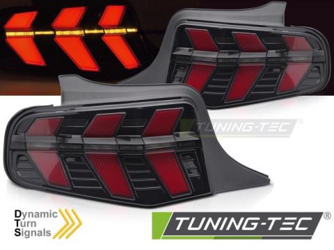 Stopuri LED Ford Mustang 10-13 negru LED de la Kit Xenon Tuning Srl