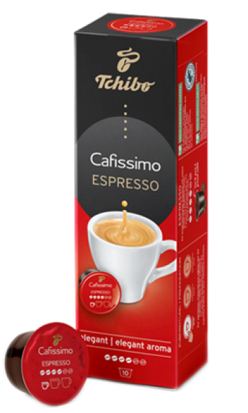 Cafea Tchibo Cafissimo capsule Espresso Elegant Aroma 10buc de la KraftAdvertising Srl