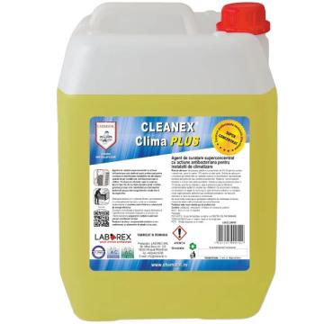 Detergent superconcentrat Cleanex Clima Plus 5 kg de la IV & P Instalatii Srl