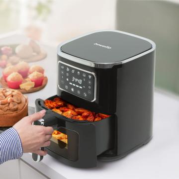 Friteuza cu aer cald Air Fryer 7.5L XXL de la Rykdom Trade Srl