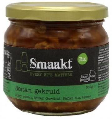 Conserva Seitan picant bio 350g Smaakt