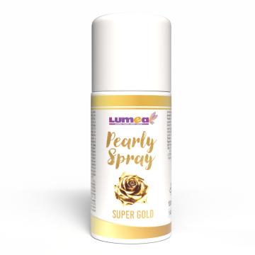 Colorant alimentar spray Auriu Super, 100 ml - Lumea