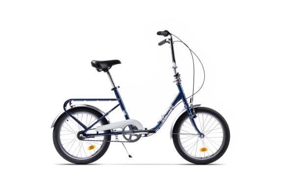 Bicicleta pliabila Pegas Practic Retro 3S albastru cobalt de la Transilvania Euro Tour Srl