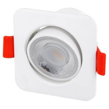 Spot LED Heda patrat incastrabil 8W 50W 640lm de la Ledo Line Srl