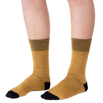 Sosete lana merinos galbene, lungi de la Sockspoint Srl