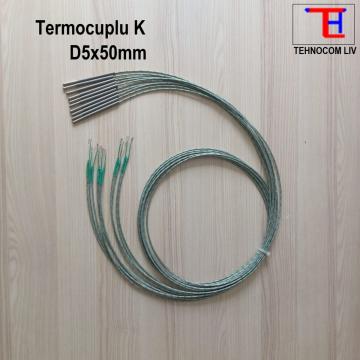 Termocupla K TCK sonda 5mmx50mm