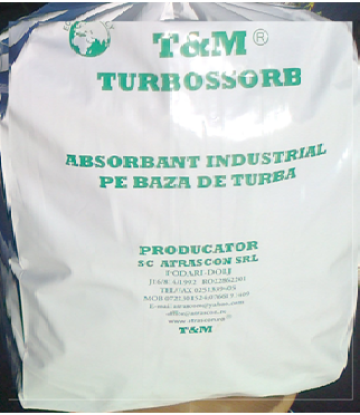 Absorbant industrial pe baza de turba T&M Turbossorb