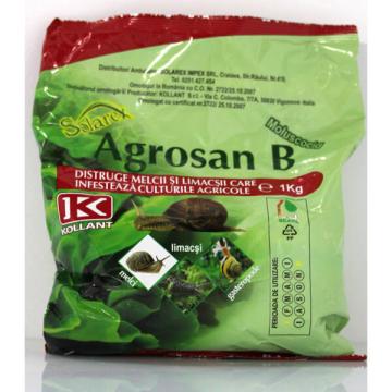 Moluscocid (melci, limacsi, gastropode) Agrosan B 1 kg