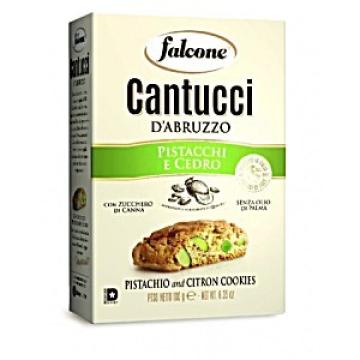 Biscuiti cu fistic si lamaie, Falcone, 180 g de la Emporio Asselti Srl