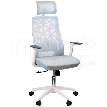 Scaun pentru birou Camden White de la Marco Mobili Srl