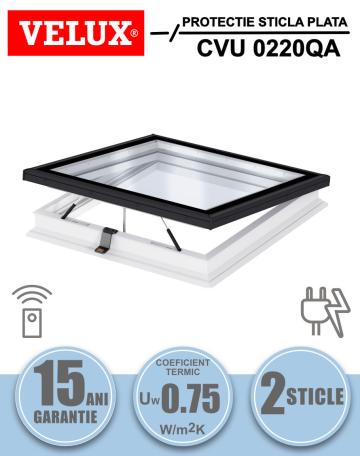 Fereastra acoperis terasa cu actionare Velux CVU 0220QA