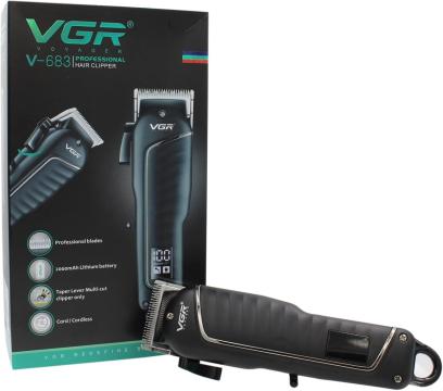 Aparat profesional de tuns VGR V-683 cu incarcare USB