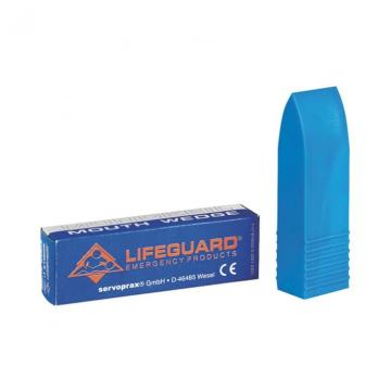 Deschizator de gura Lifeguard conic - din guma culoare alb