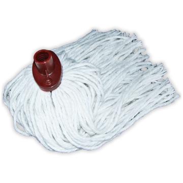 Rezerva mop din bumbac, alb, 250 g