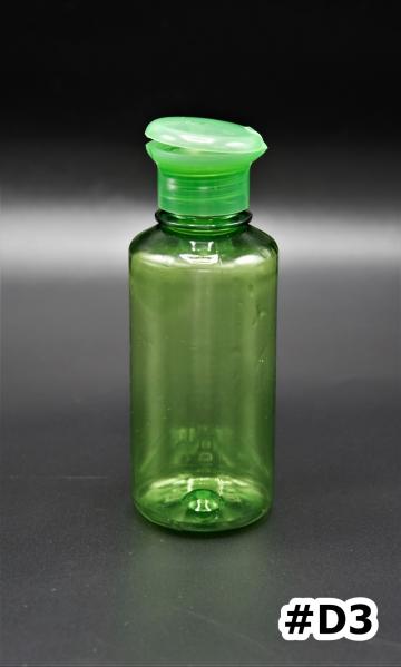 Sticla plastic verde 200 ml D3