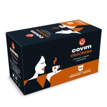 Cafea Covim Orocrema capsule compatibile Nespresso 30 buc de la Emporio Asselti Srl