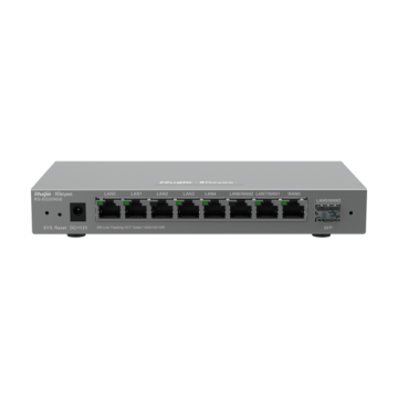 Router 8 porturi RJ45 1 Gbps, 1 port SFP 1 Gbps, 200 clienti