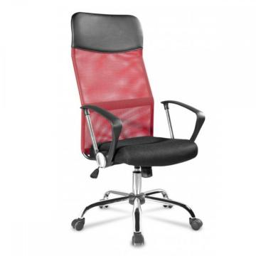 Scaun rotativ Lincoln negru-rosu de la Leziter Kft.