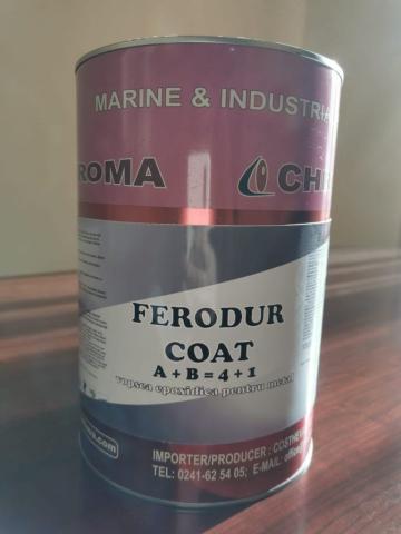 Vopsea epoxidica pentru metal #Rezistent Ferodur Coat, 5L de la Depozit Virtual