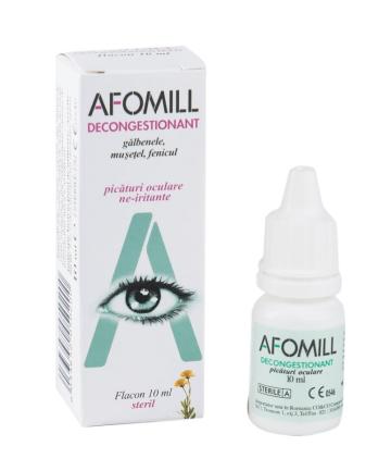 Picaturi pentru ochi inrositi Afomill Decongestionant de la Medaz Life Consum Srl
