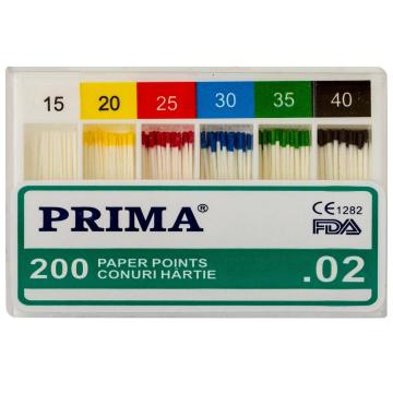 Conuri endodontice de hartie - nr. 45 - 80 - asortate de la Medaz Life Consum Srl