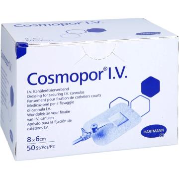 Plasturi branule Cosmopor IV 6 x 8 cm - 50 buc de la Medaz Life Consum Srl