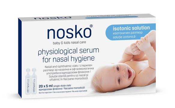 Ser fiziologic NaCl Nosko - 5 ml - 20 buc.