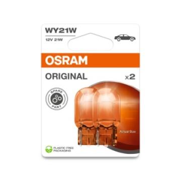 Set 2 Becuri 12V WY21W Amber Original Blister Osram de la LND Albu Profesional Srl