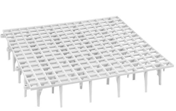 Gratar cu sport 50x50x8 cm