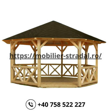 Foisor din lemn #F201 de la Moblux Stradal SRL